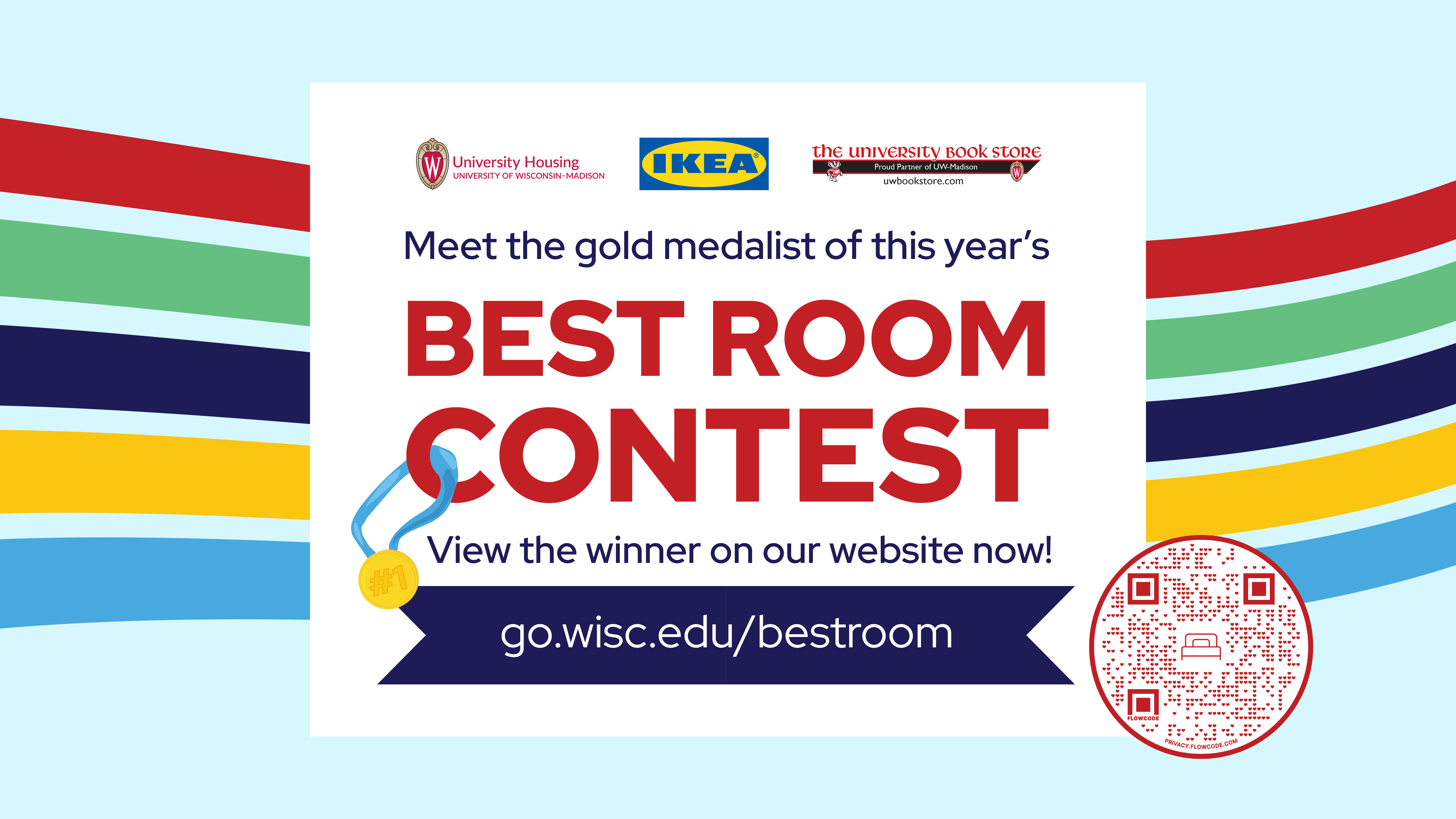 Best Room Contest winner promotional banner