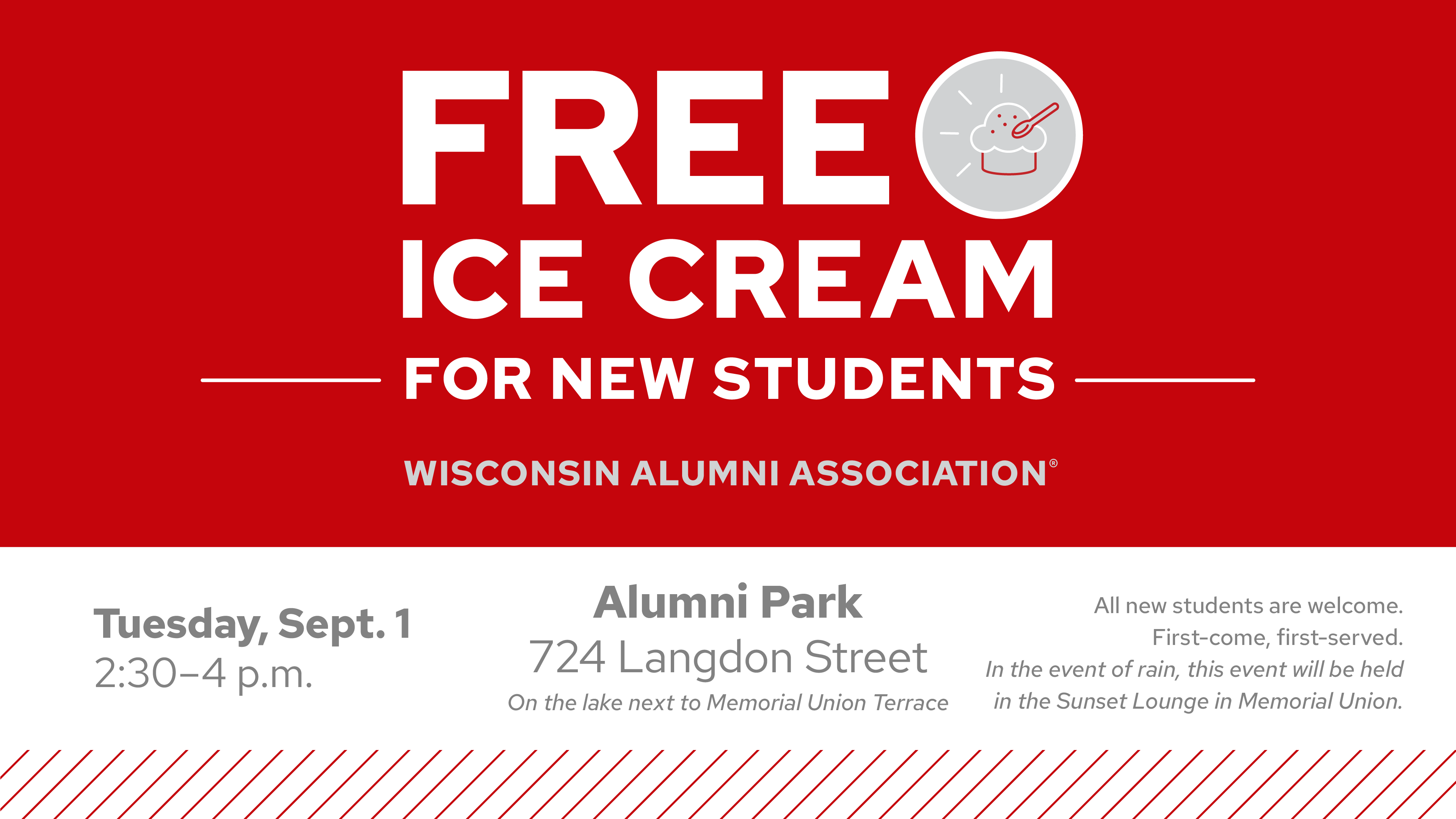 Future Alumni Ice Cream Social event graphic