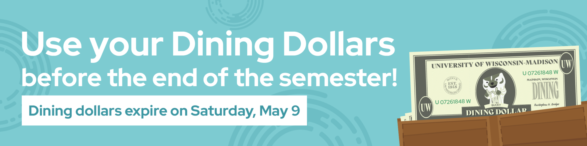 Dining Dollar Expiration banner