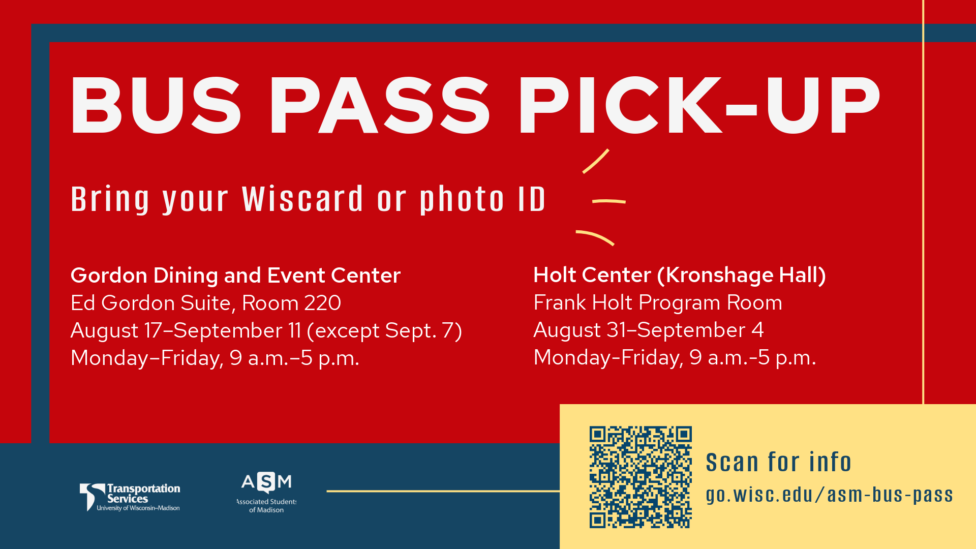 Bus Pass Pick Up graphic