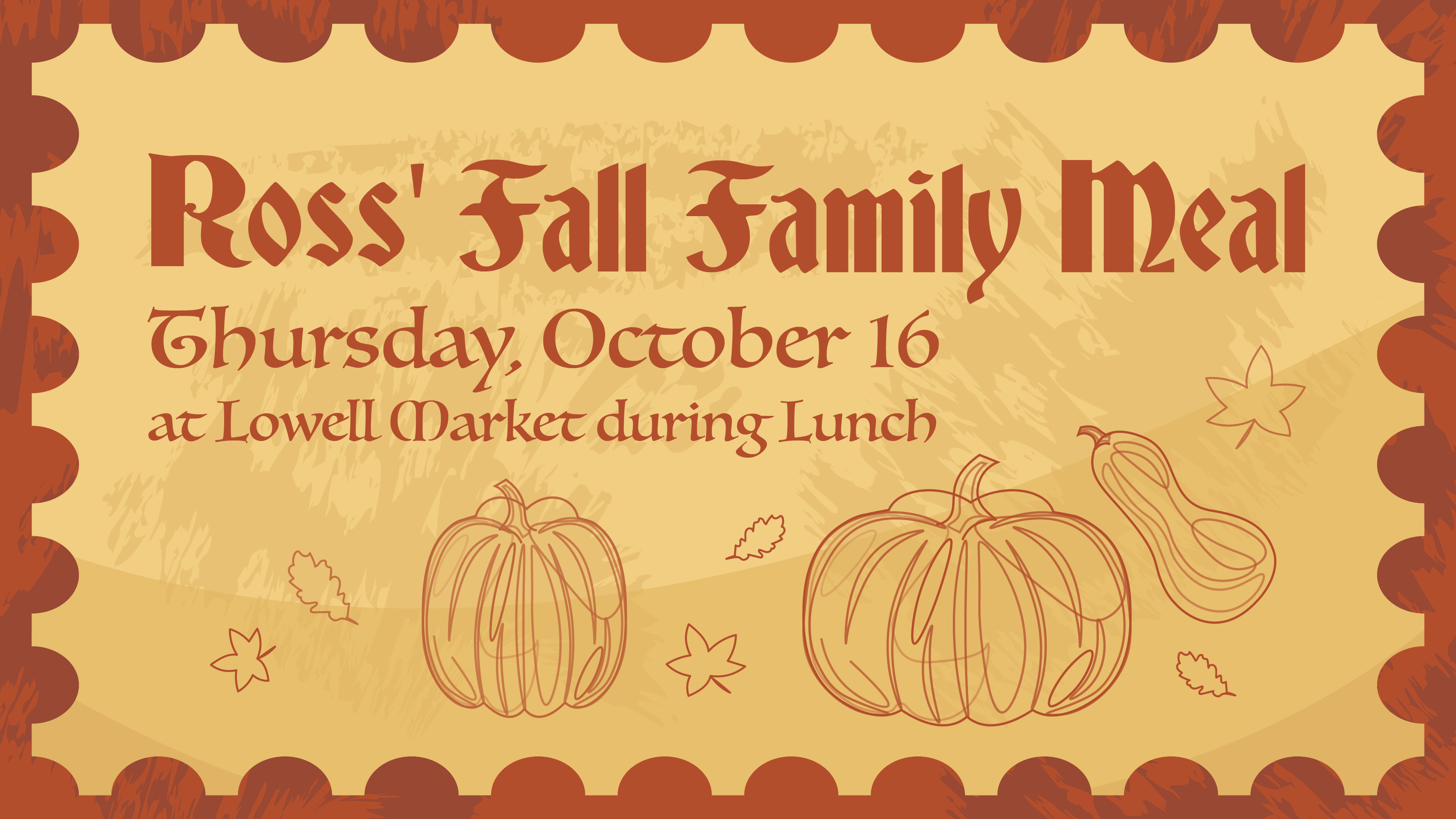 Ross' Fall Family Meal dining promotional image