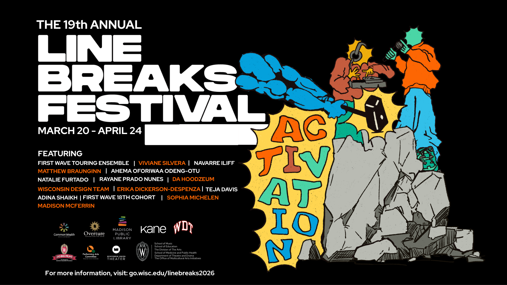 Line Breaks Festival promotional image
