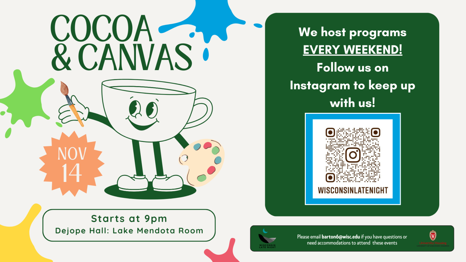 Cocoa and Canvas promotional image