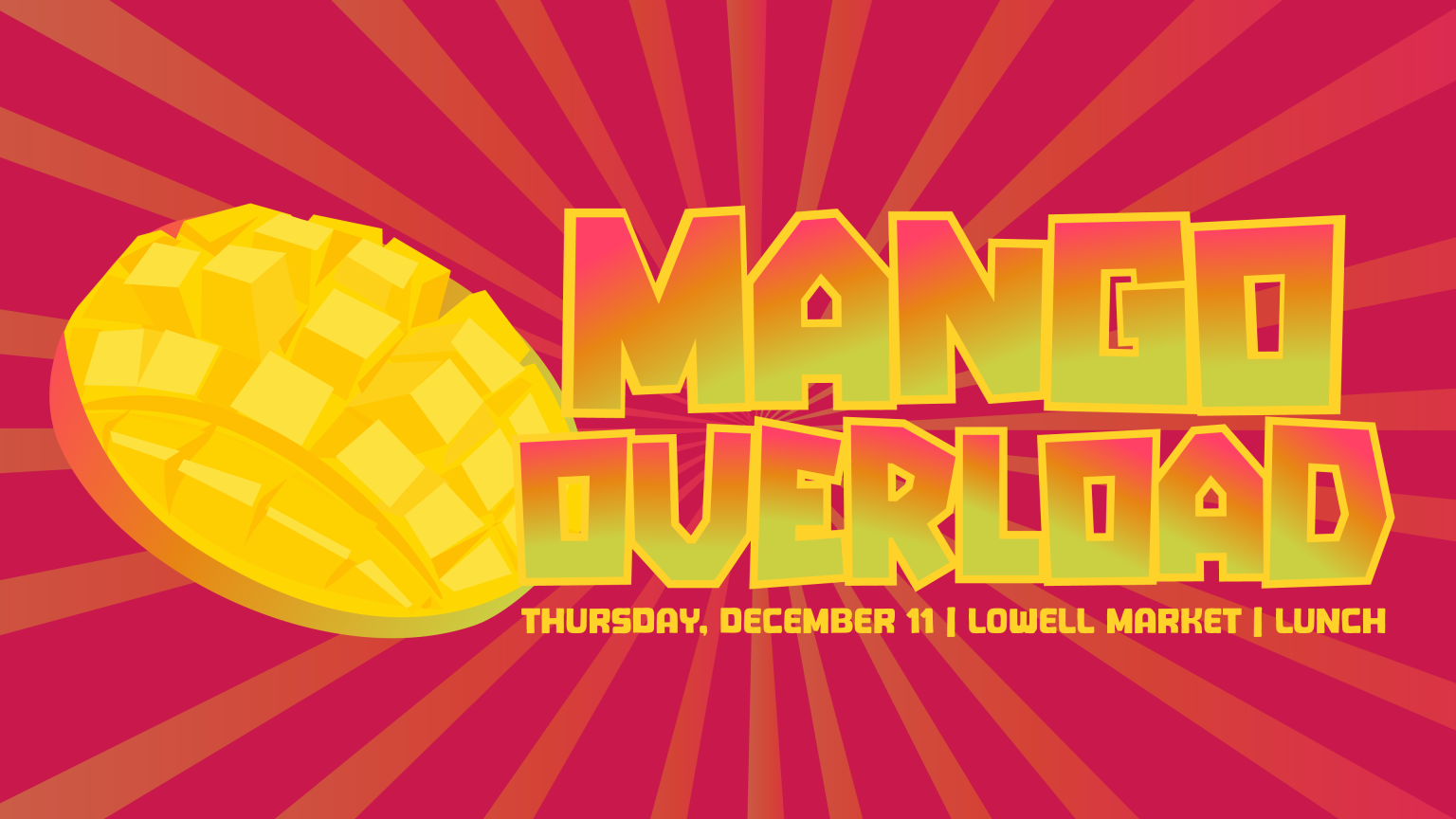 Mango Overload dining promotional image