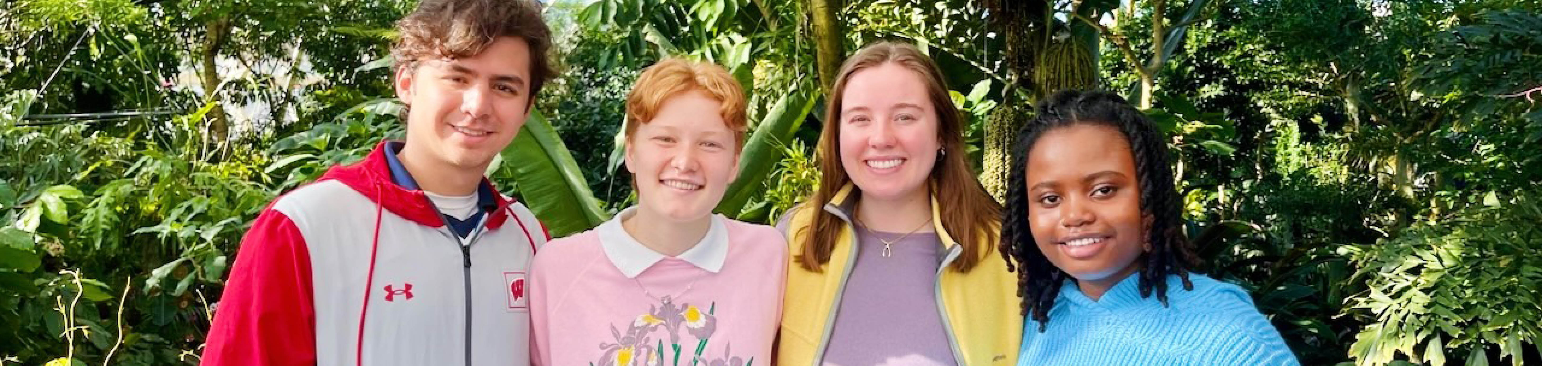 Interns at Olbrich Garden