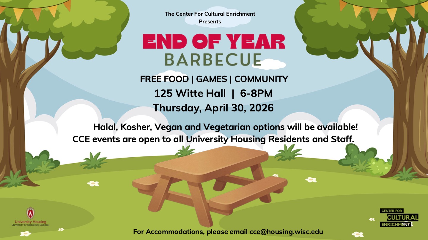 End of Year Barbecue event graphic