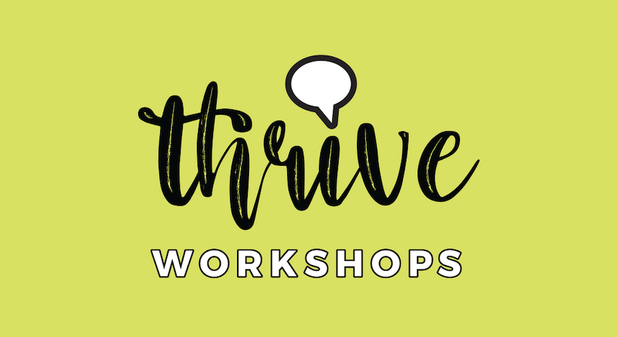 Thrive Workshops promotional image