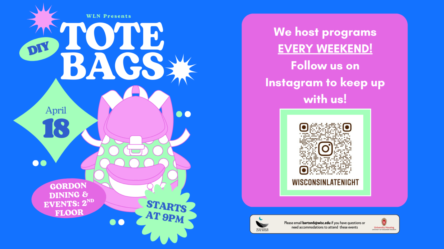 Tote Bags promotional banner