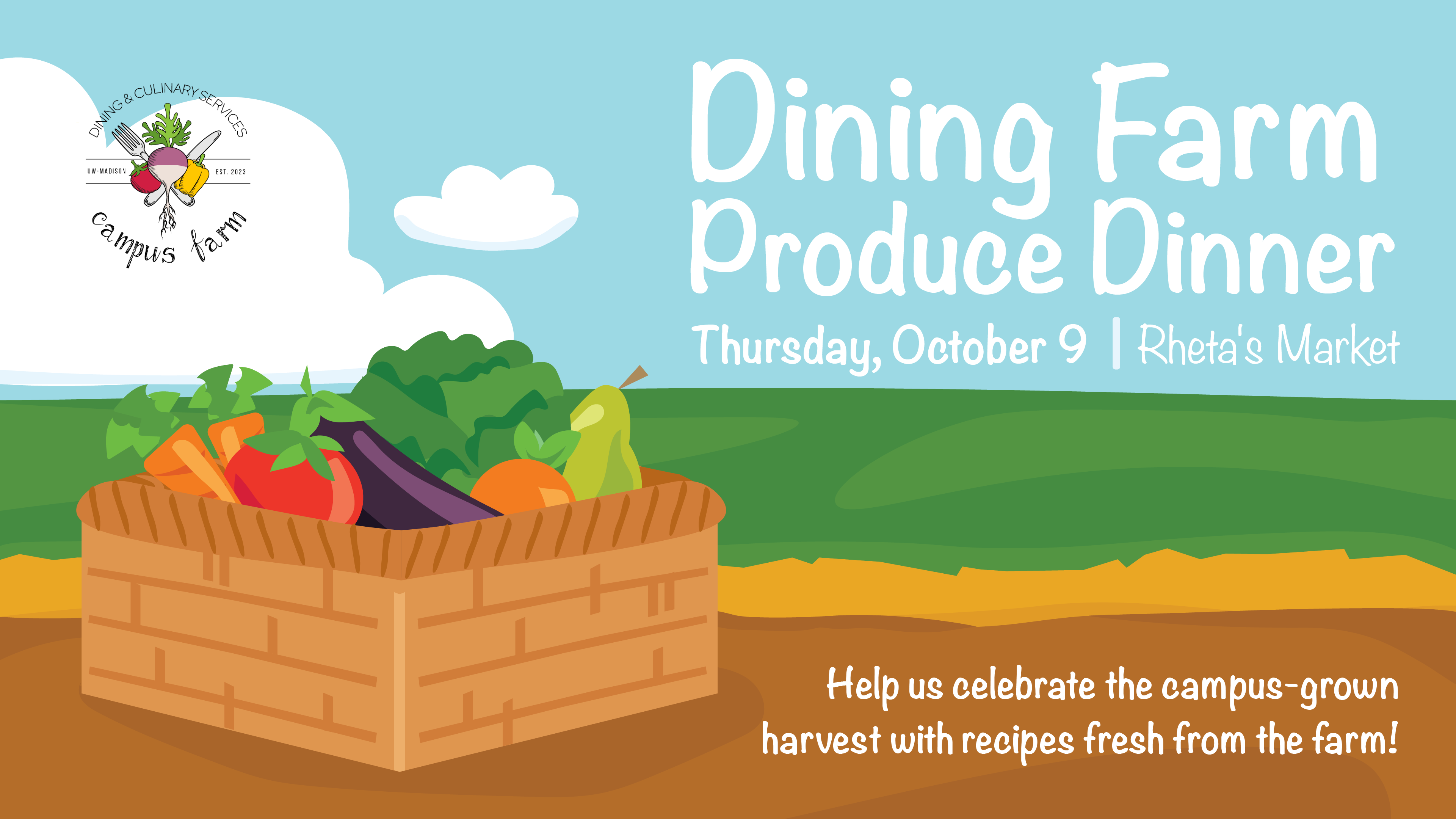 Dining Farm Produce Dinner promotional image