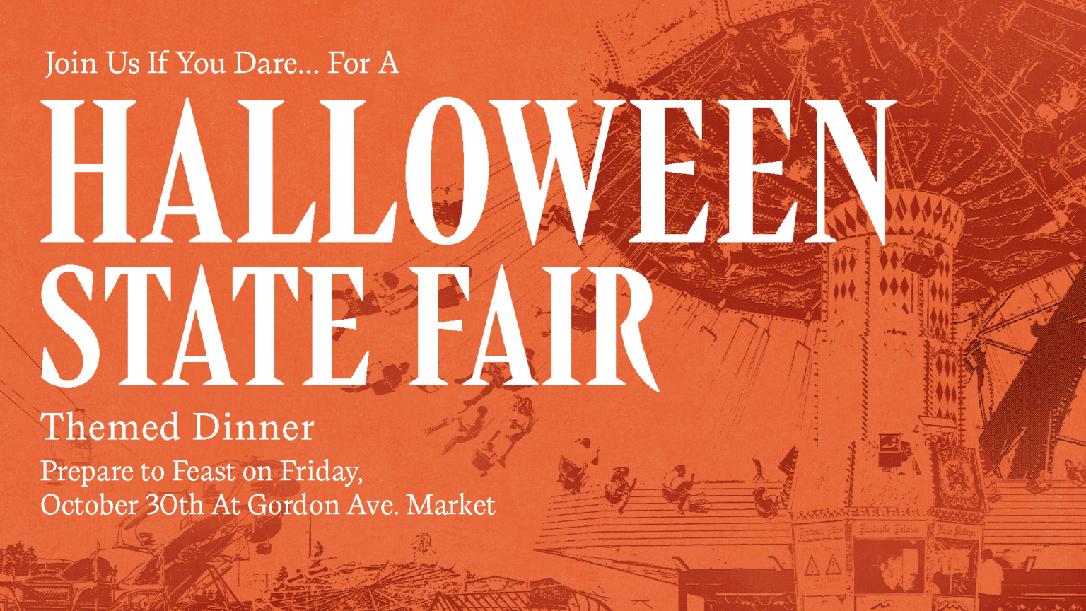 Halloween State Fair Promotional Graphic