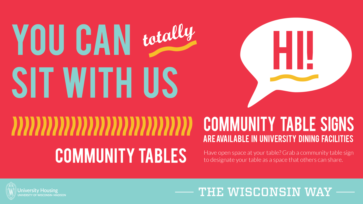 Community Tables promotional image