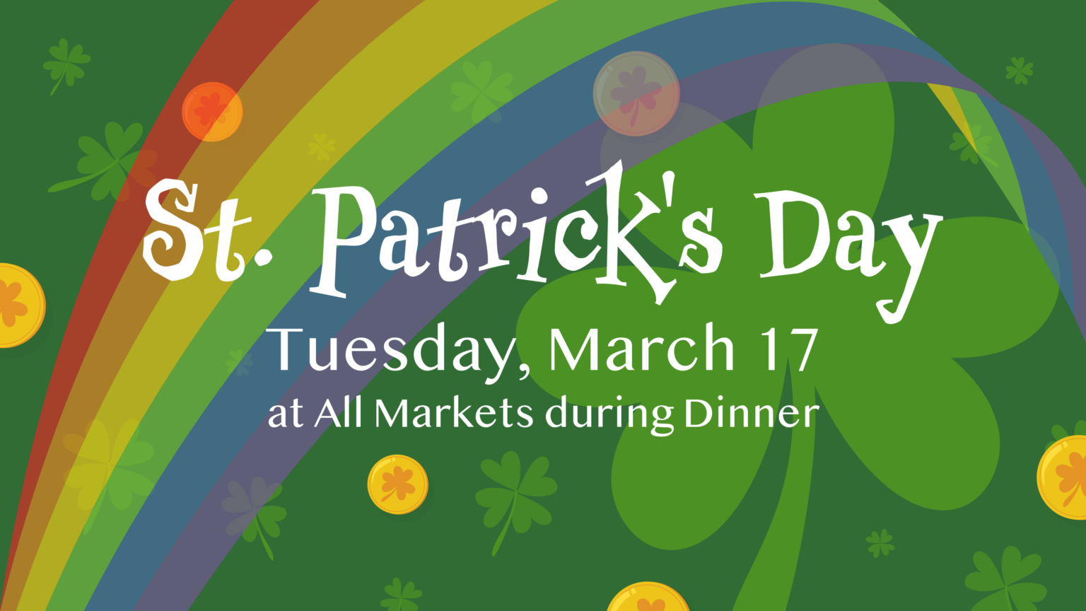 St. Patrick's Day Dinner promotional image