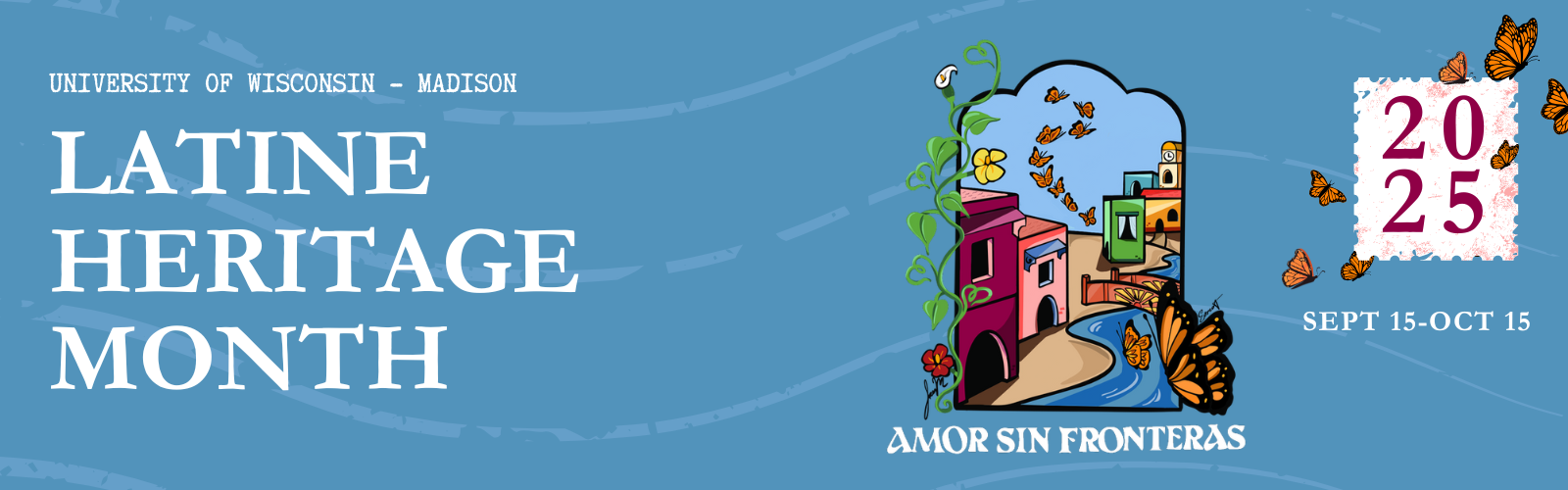 Latine Heritage Month promotional banner