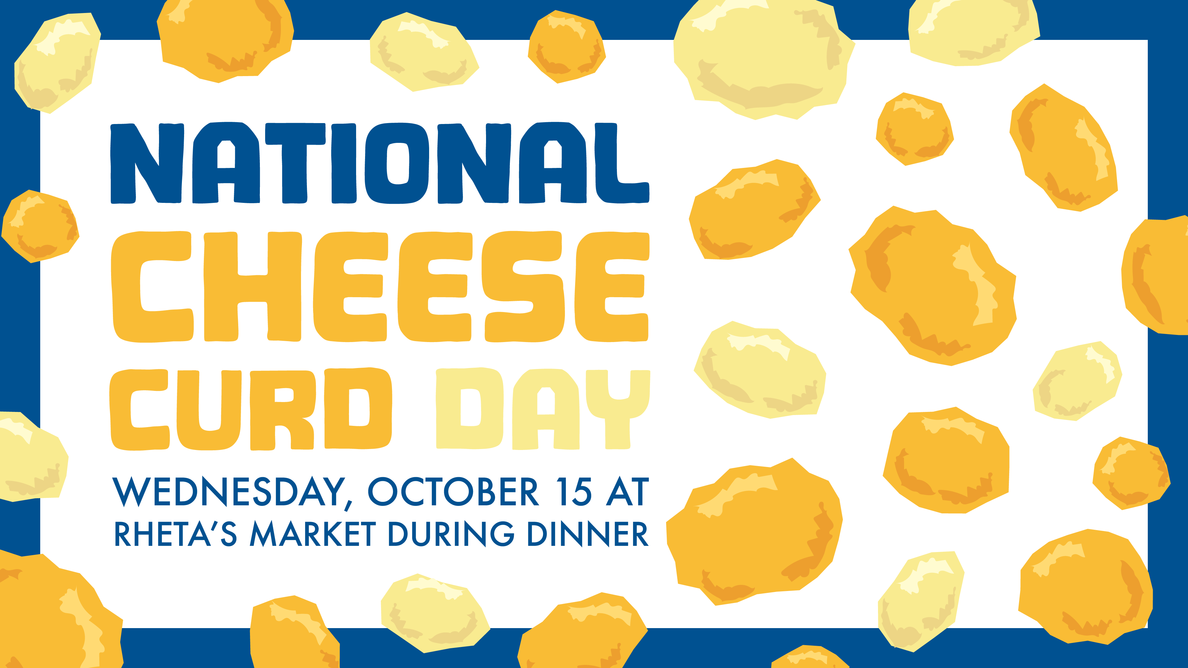 National Cheese Curd Day dining promotional image