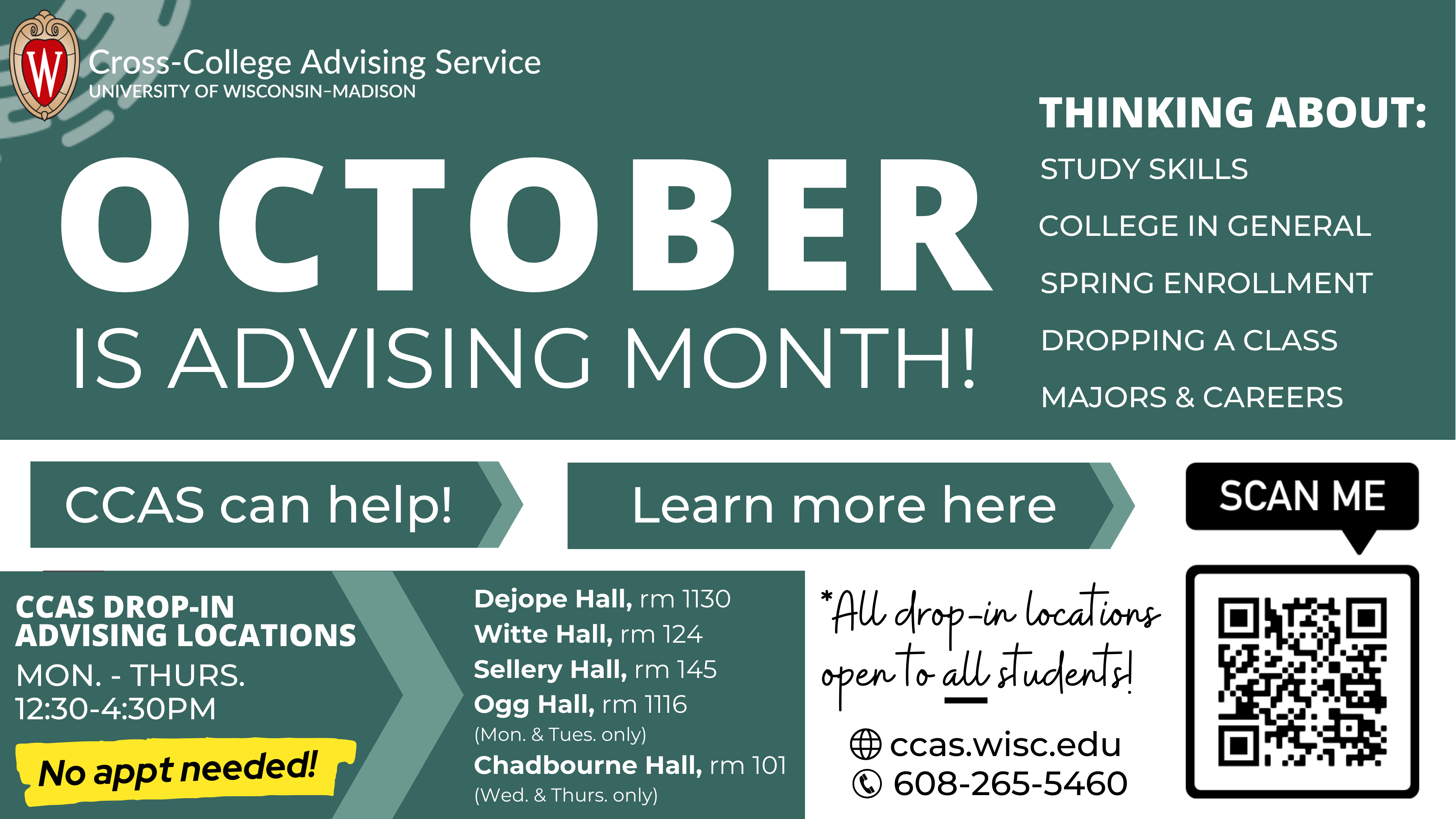 Cross-College Advising Services promotional image