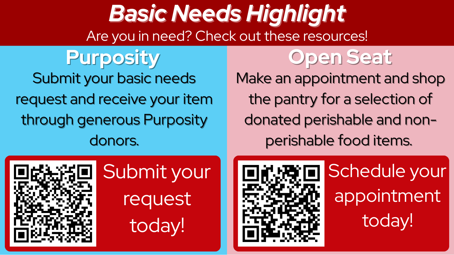 Basic Needs Highlight promotional image