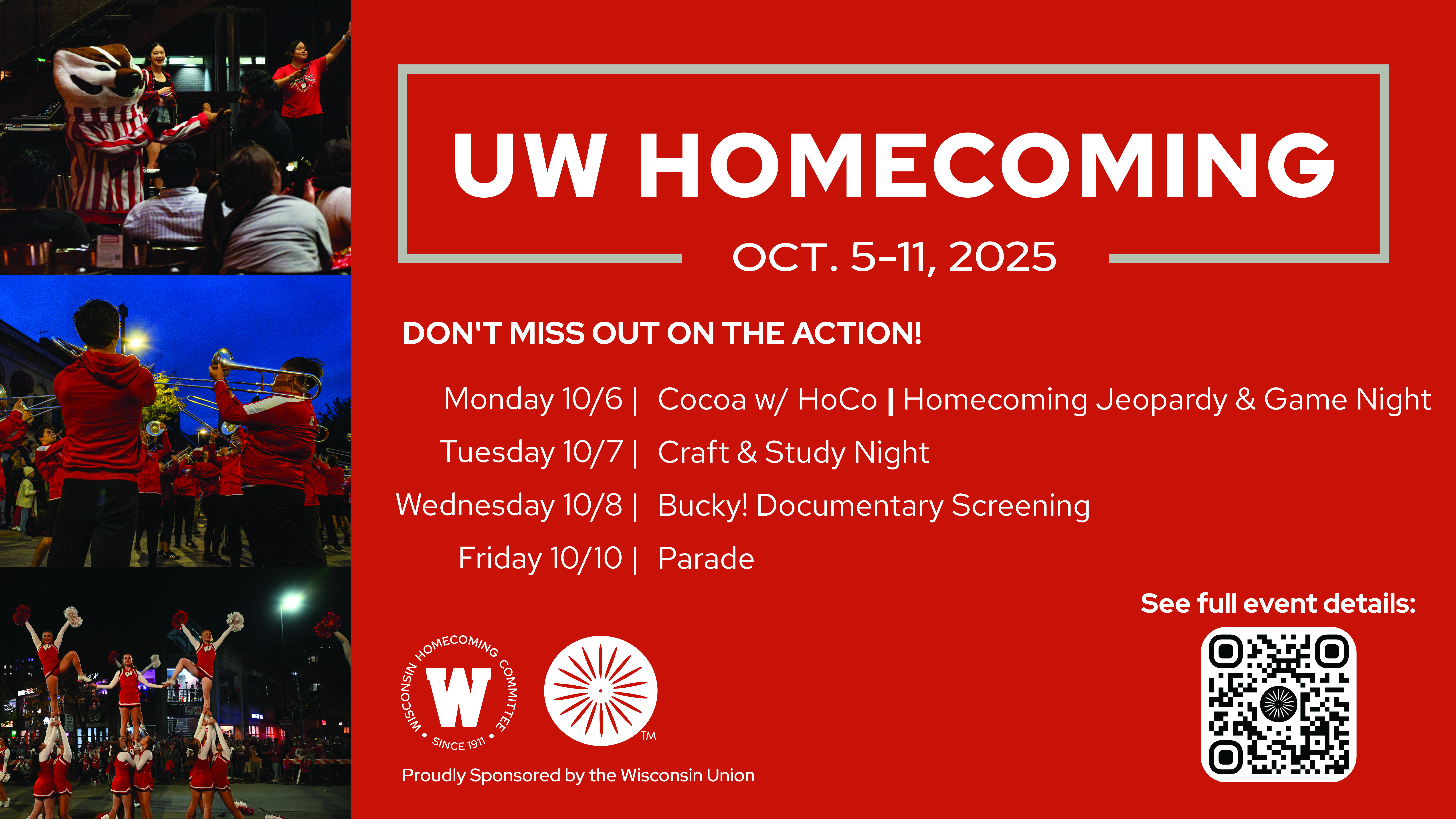 UW Homecoming promotional image