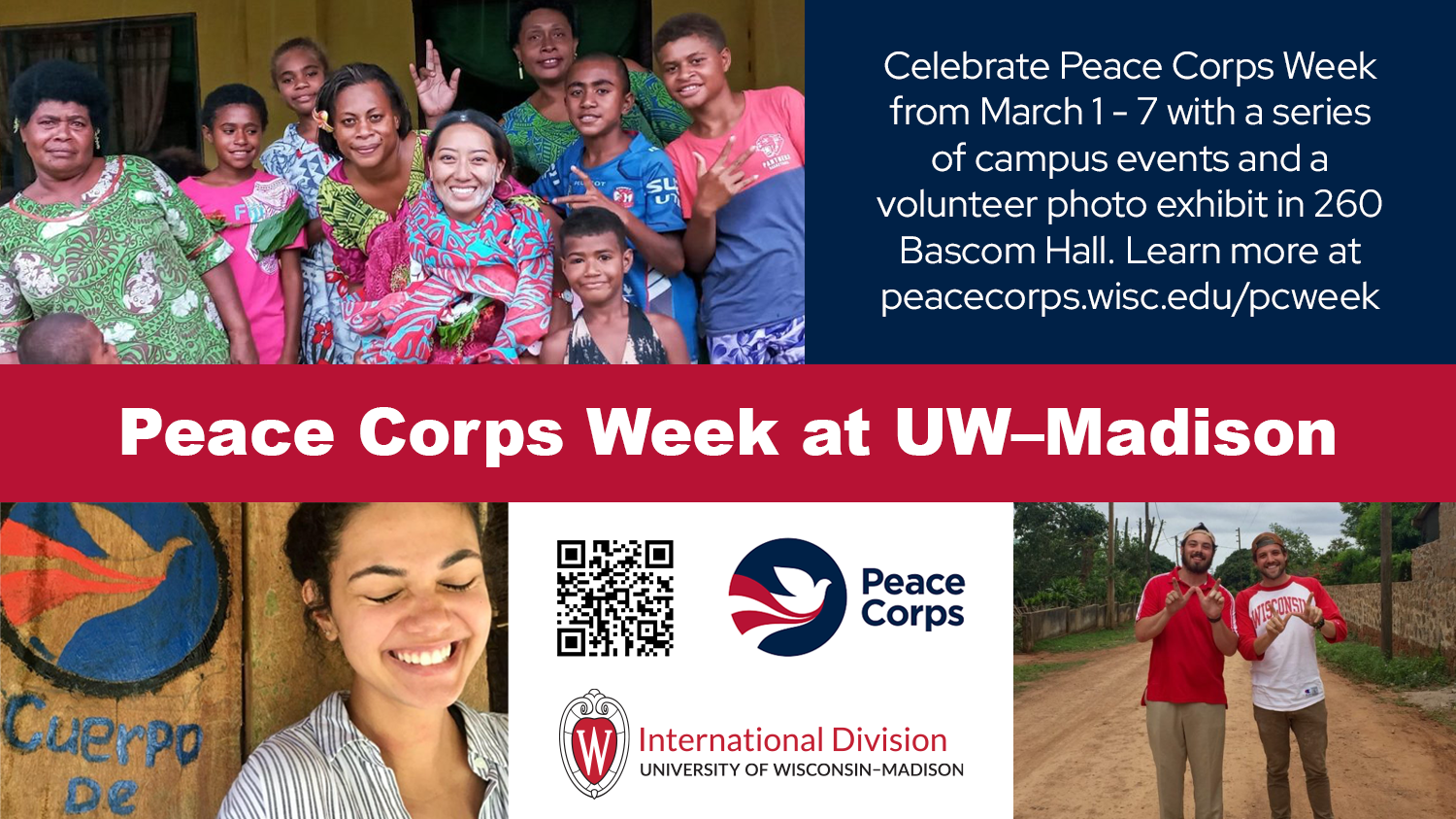 Peace Corps Week promotional graphic