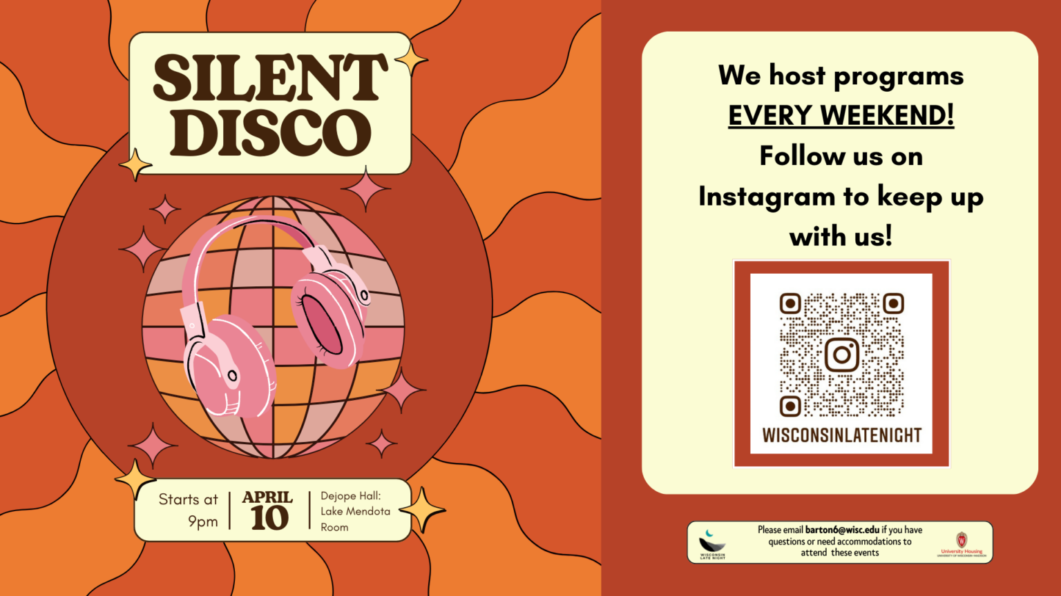 Silent Disco promotional graphic