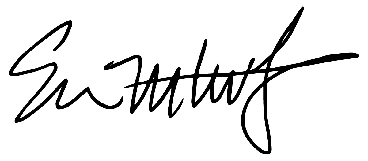 Eric Wilcots signature.