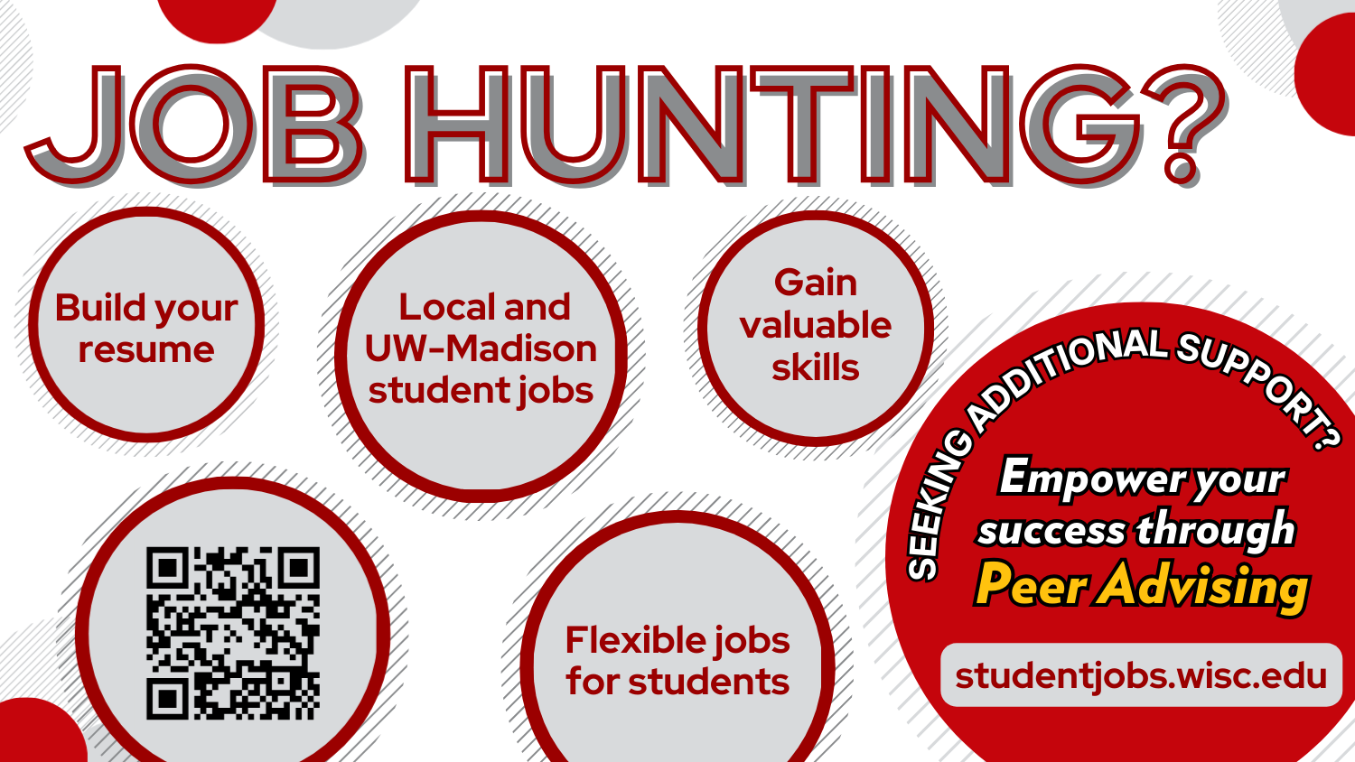 UW Student Jobs promotional image