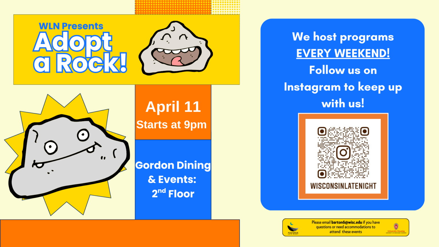 Adopt a Rock promotional graphic