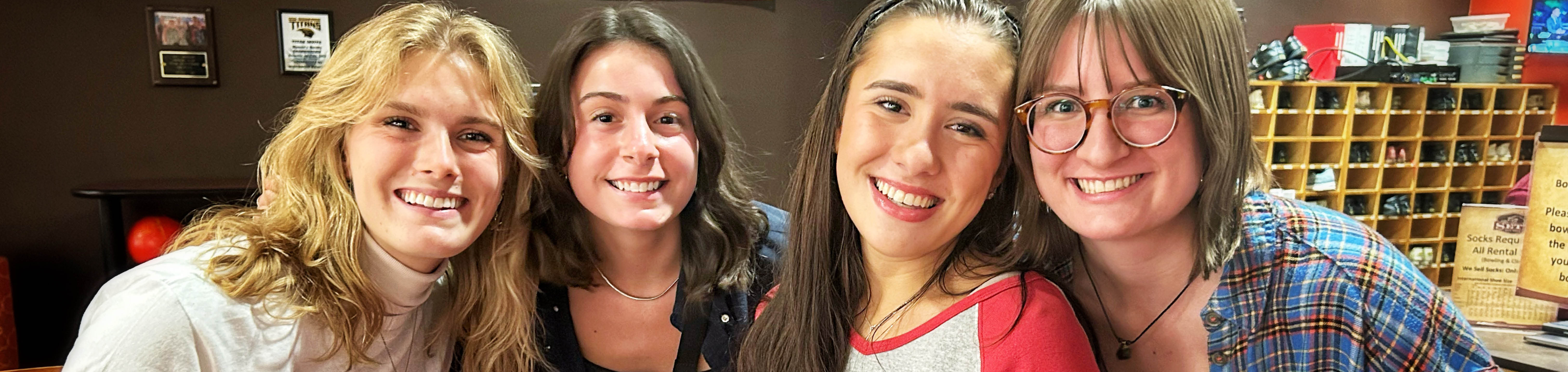 Morgridge Center Interns Bowling