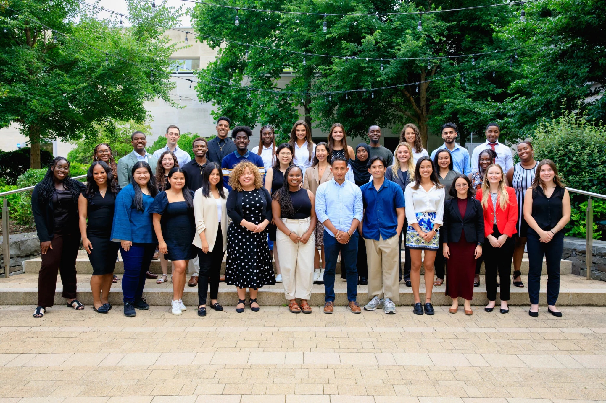 Photo of last year's Future Leaders in Law Program participants 