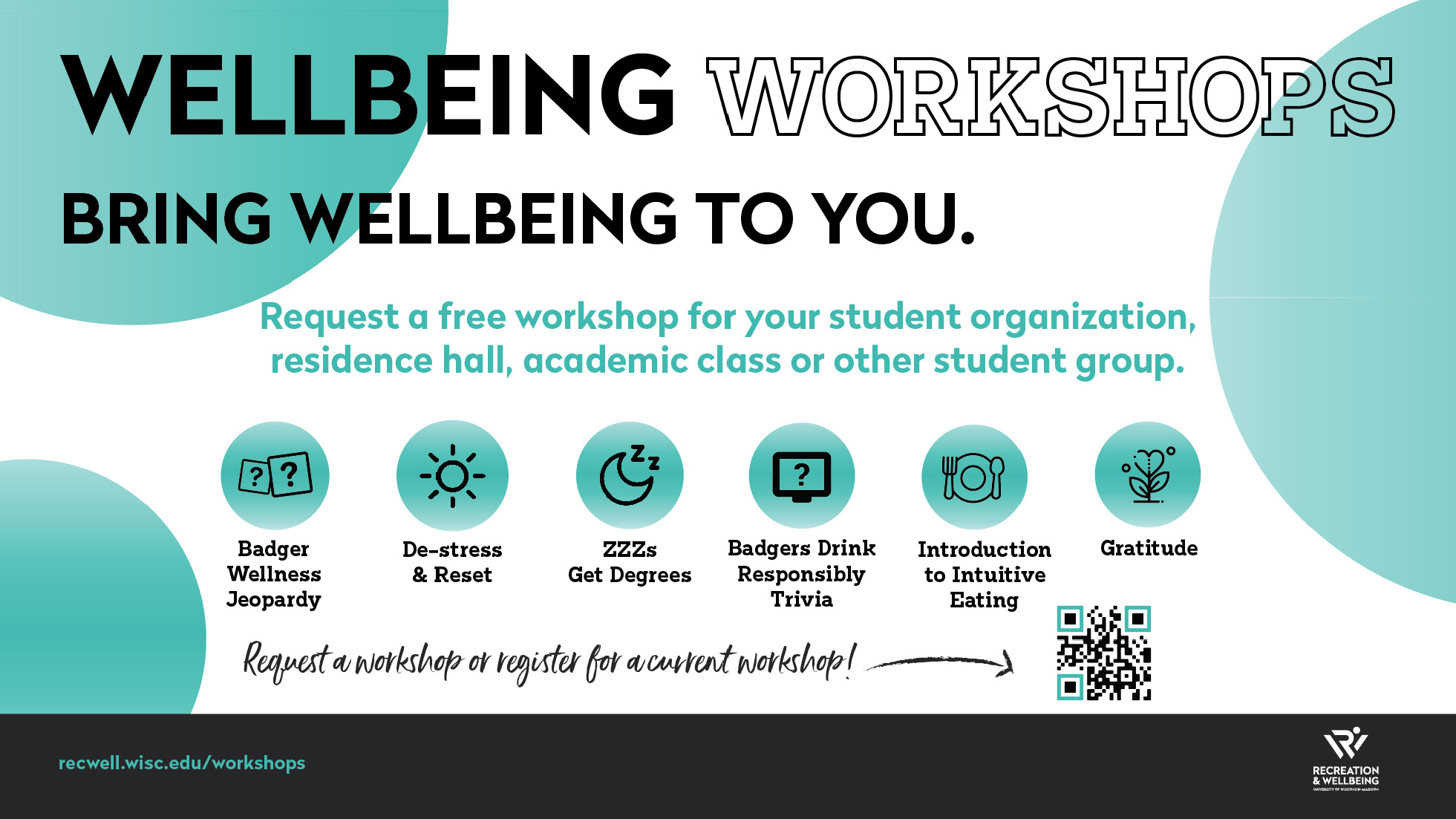 Wellbeing Workshops promotional image
