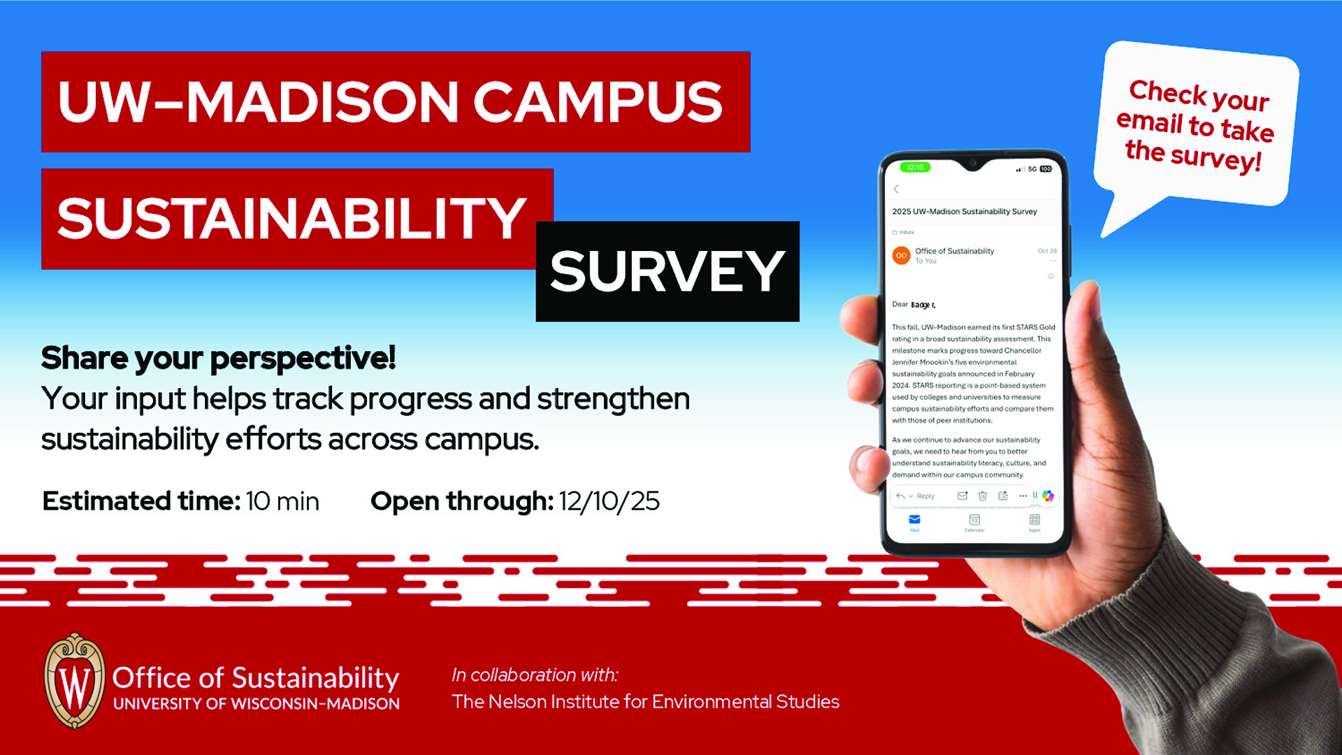 Campus Sustainability Survey promotional image