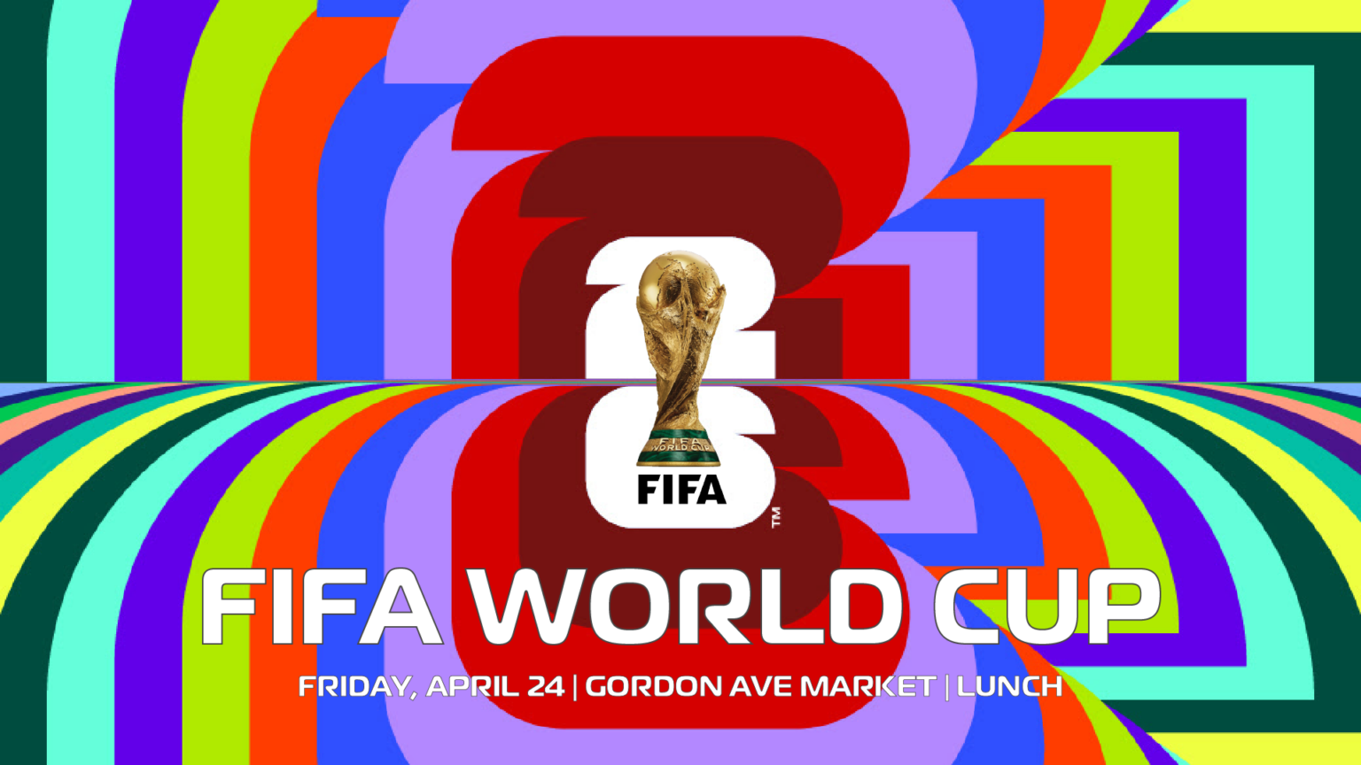 FIFA World Cup Lunch event graphic